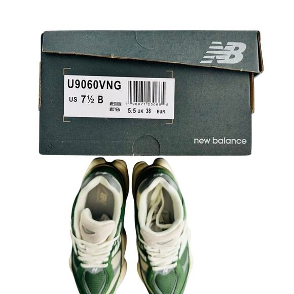 New Balance 9060 Nori Mens Size 7.5 Ladies 9 #U9060VNG NEW Authentic in Box - Picture 6 of 9